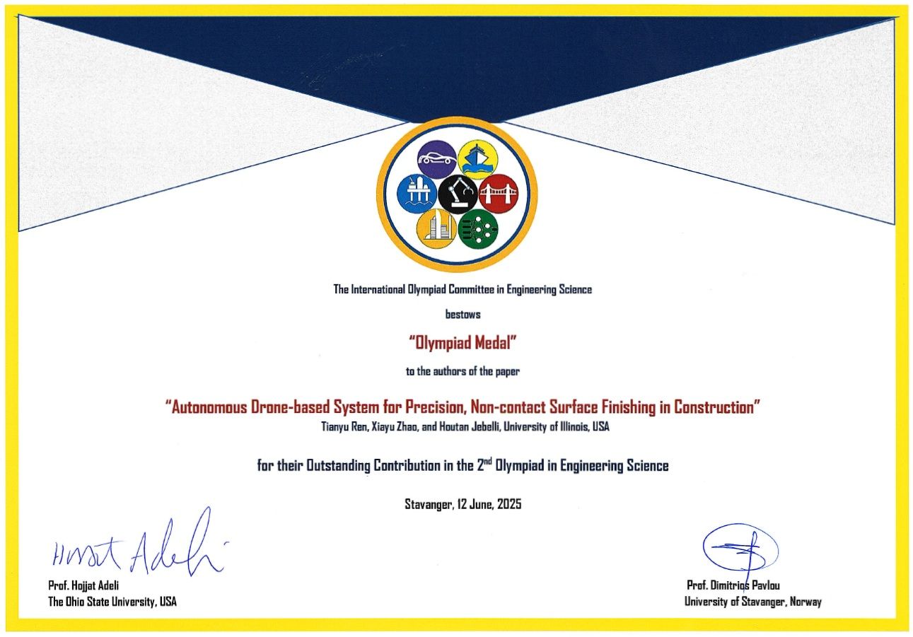 Olympiad Medalist Certificate